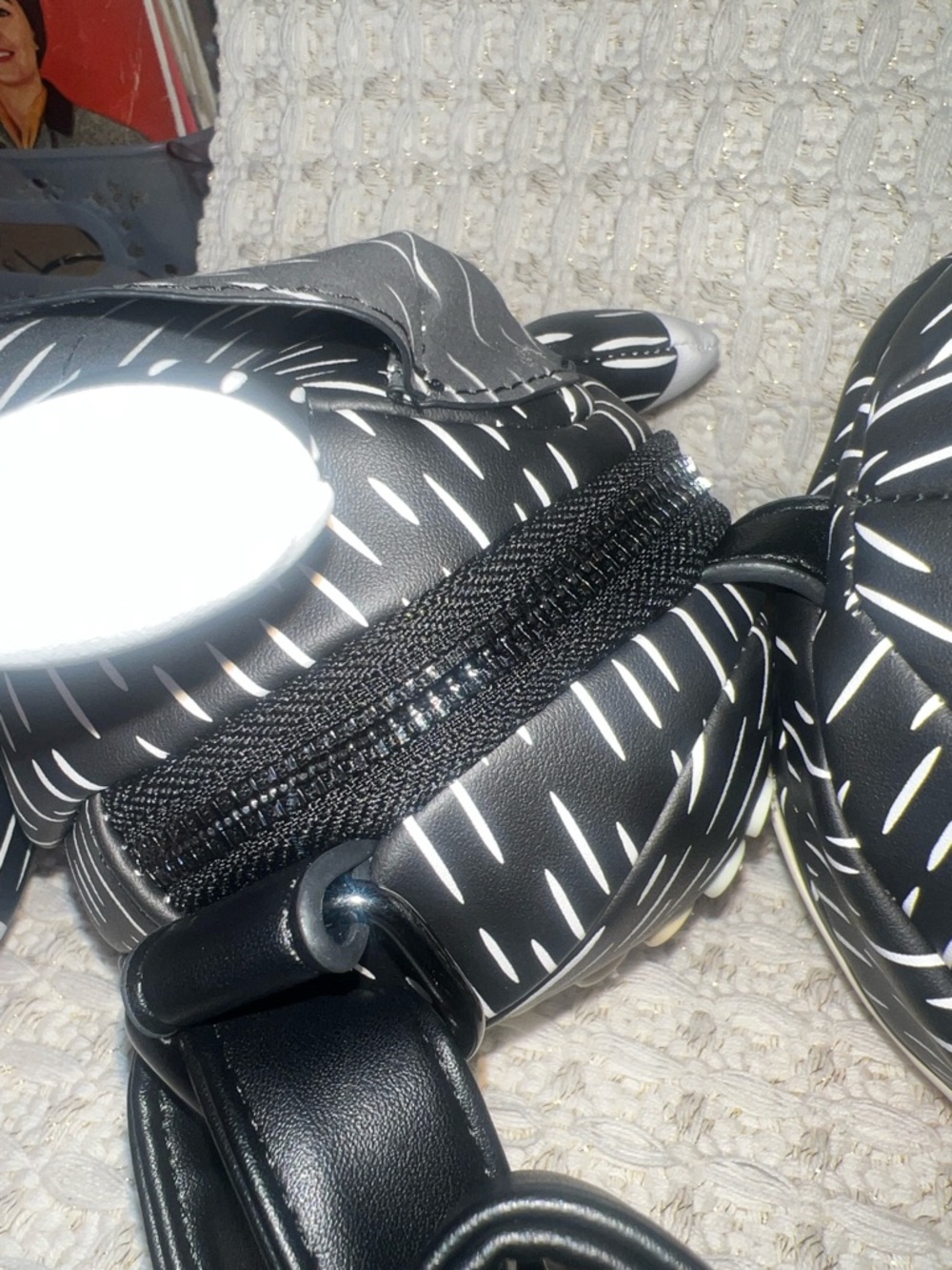 NWT Disney Loungefly Limited Edition Nightmare Before Christmas Teddy Crossbody - Picture 10 of 13